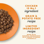 Applaws Grain-Free Limited Ingredient Dry Cat Food 4 Pound Bag with Added Vitamins & Minerals