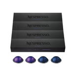 Nespresso Capsules Vertuo Variety Pack, 40-Count Espresso Pods, Medium and Dark Roast Coffee