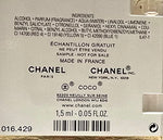 Coco Mademoiselle Eau De Parfum Perfume Sample Vial Travel 1.5 Ml/0.05 Oz by Paris Fragrance
