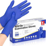 Schneider Nitrile Exam Gloves: Latex-Free, Powder-Free, Food-Safe for Cooking & Household