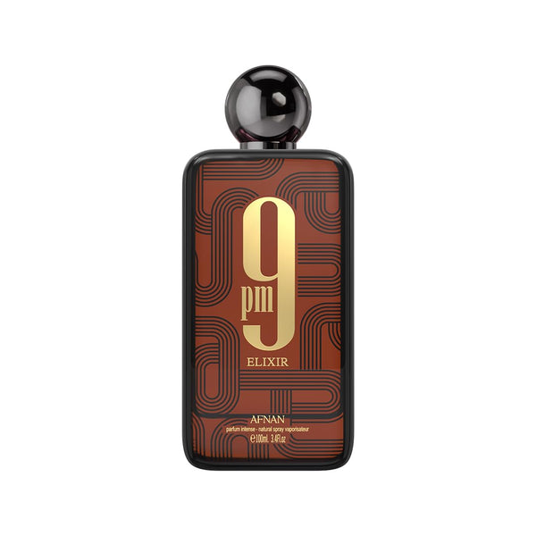 Afnan 9 PM for Men Eau De Parfum, 3.4 fl oz, bold, provocative, masculine, sensual