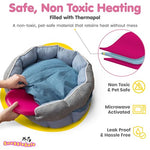 SnuggleSafe Original Microwave Heat Pad for Pets - Chew Proof, Water Resistant, Up to 10 Hours Warmth for Small Animals