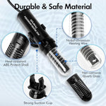 orlushy 25w small submersible aquarium heater for betta fish tank 78℉ constant temperature 1-6 gallons freshwater saltwater
