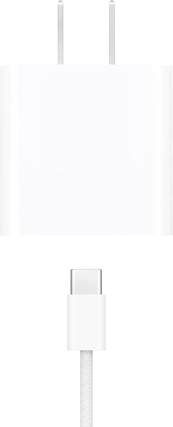 Apple 20W USB-C Compact Power Adapter: Fast and Convenient Charging, Type C Wall Charger - Rayz Mart