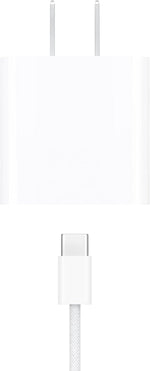 Apple 20W USB-C Compact Power Adapter: Fast and Convenient Charging, Type C Wall Charger - Rayz Mart