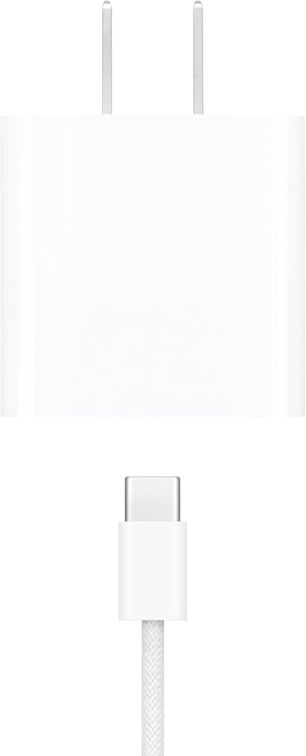 Apple 20W compact USB-C power adapter for iPhone iPad AirPods fast charging