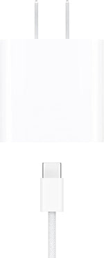 Apple 20W USB-C Compact Power Adapter: Fast and Convenient Charging, Type C Wall Charger