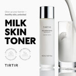 Tirtir milk skin rice toner, deep moisturizing, hydrating, and refreshing for face, vegan, 150ml/5.07fl.oz, korean skin care