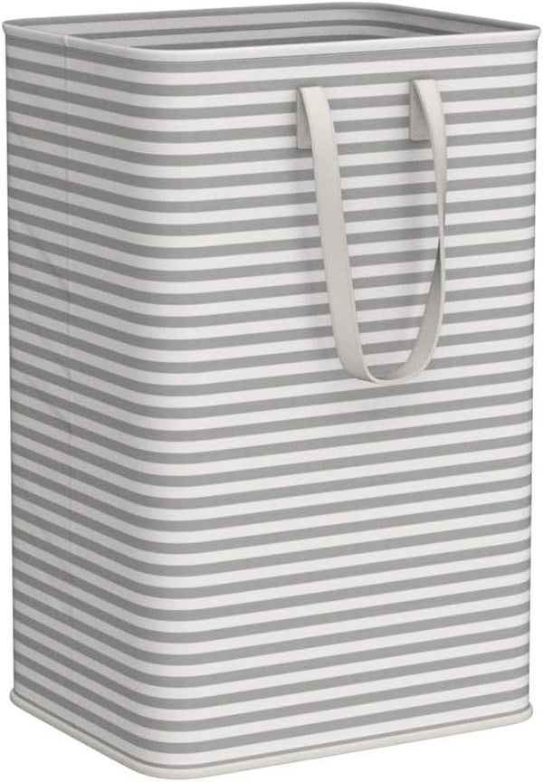 Lifewit 2 Pack Laundry Basket 80L Each, Collapsible Clothes Hamper with Reinforced Handles, Freestanding Waterproof Design for Bedroom and Laundry Room, Grey 160L Total