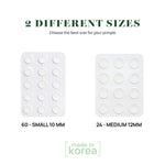 AOA Studio 84-count Hydrocolloid Acne Patches, Vegan, Cruelty-Free, 10mm, 12mm Sizes, Spot Treatment for Blemishes and Acne