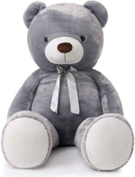MaoGoLan Giant Teddy Bear 4 Feet,Adorable and Cuddly Big Bear Stuffed Animal 47", Classic Teddy Bear Plush Gift Decoration for Baby Shower,Party,Birthday,Valentines Day,Tan