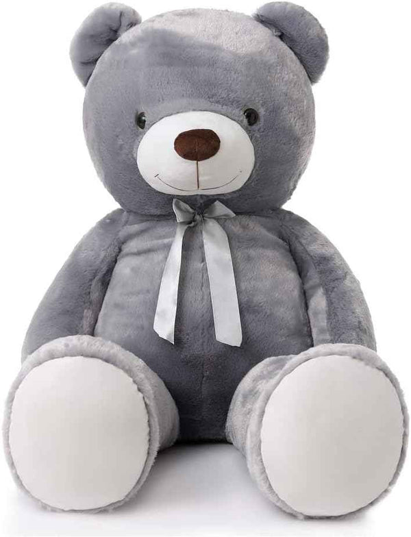 MaoGoLan Giant Teddy Bear 4 Feet,Adorable and Cuddly Big Bear Stuffed Animal 47", Classic Teddy Bear Plush Gift Decoration for Baby Shower,Party,Birthday,Valentines Day,Tan