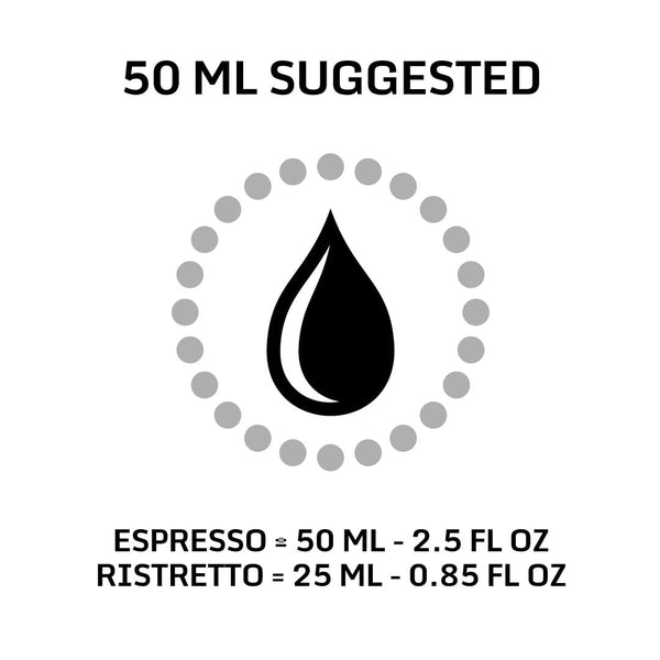 Italian Coffee pods for Nespresso Original machines, 100 Ristretto regular pods
