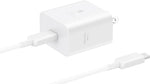 Samsung 25W Wall Charger Power Adapter, Cable Not Included, Super Fast Charging, Compact Design, Energy Efficient, Compatible with Galaxy and USB Type C Devices, Black