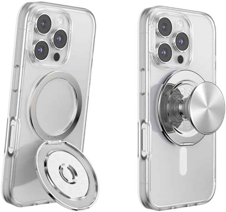 PopSockets Phone Grip with Expanding Kickstand, Adhesive Grip, Cute PopSockets - Blanc Fresh