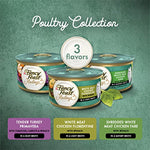 Purina fancy feast medleys poultry collection 3 oz wet cat food variety pack for adult cats (pack of 30)