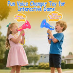 Voice Changer for Kids,Birthday Gift for Boys Girls Ages 3,4,5,6,7,8 - Boy Toys for 3-8+ Year Old - Noise Maker Prank Gift for Christmas,Easter,Halloween,Cool Gadgets for Boys Toddler (Blue)