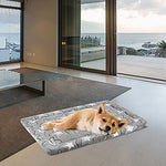 empsign dog crate pad reversible kennel mat, machine washable, cozy star pattern sleeping pad for small medium large dogs