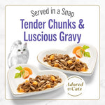 purina fancy feast petites with roasted turkey entrée wet cat food - 2.8 oz tubs - pack of 12