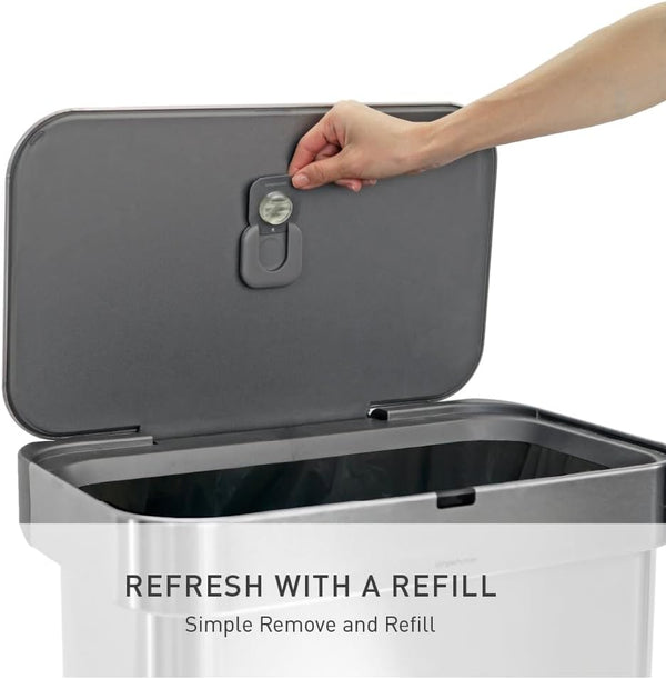 Refill pack for simplehuman odorsorb pod trash can odor eliminator