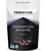 Terrasoul Superfoods Organic Raisins, 2 Lbs, Seedless, No-Sugar Added, No Preservatives