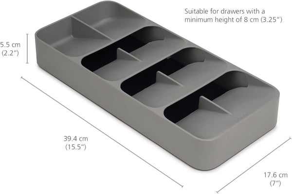 Compact Utensil Organizer for Kitchen Drawer Storage and Organization