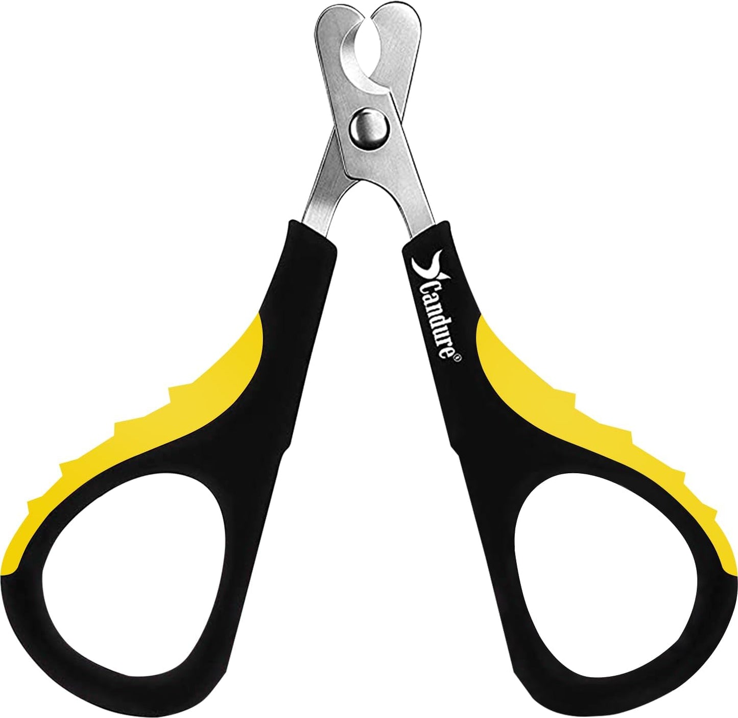 Candure Dog Nail Clippers and Trimmer with Safety Guard to Avoid Over-Cutting Toe Nails Professional Grooming Pet Nail Clipper with Nail File for Small Medium-Large Breeds