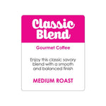 Donut Café Coffee Pods, Classic Blend, Medium Roast, Non-GMO, Gluten Free, 80 Count