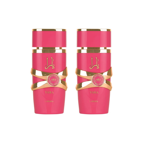Lattafa Yara Candy Eau de Parfum Long-Lasting Fragrance for Women, 3.40 Ounce / 100 ml, Vanilla, Fruity, Citrus, Floral
