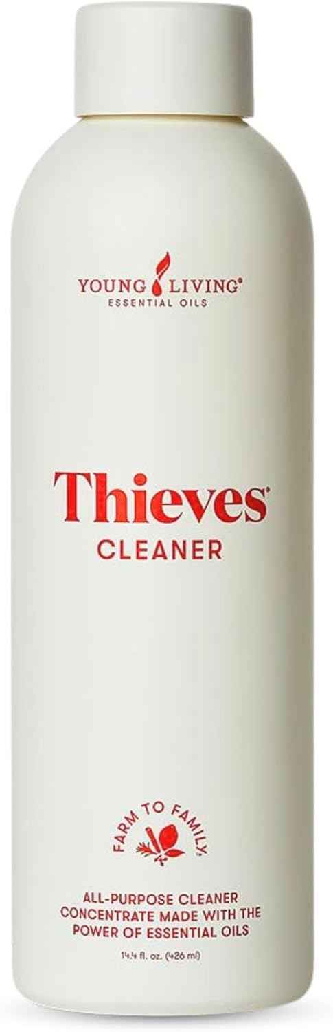 Young Living thieves household cleaner plant-based multi-surface solution essential oils 14.4 oz