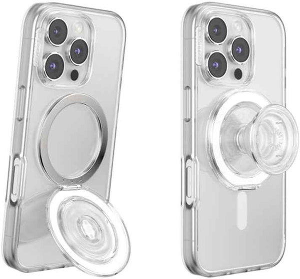 PopSockets Phone Grip with Expanding Kickstand, Adhesive Grip, Cute PopSockets - Blanc Fresh