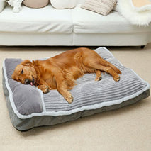 windracing large dog bed with pillow for crate kennel and sofa medium jumbo super soft pet bed furniture