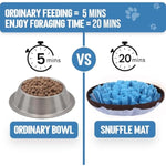 PET ARENA Snuffle Mat for Dogs - Adjustable Puzzle Toy for Large & Small Breeds