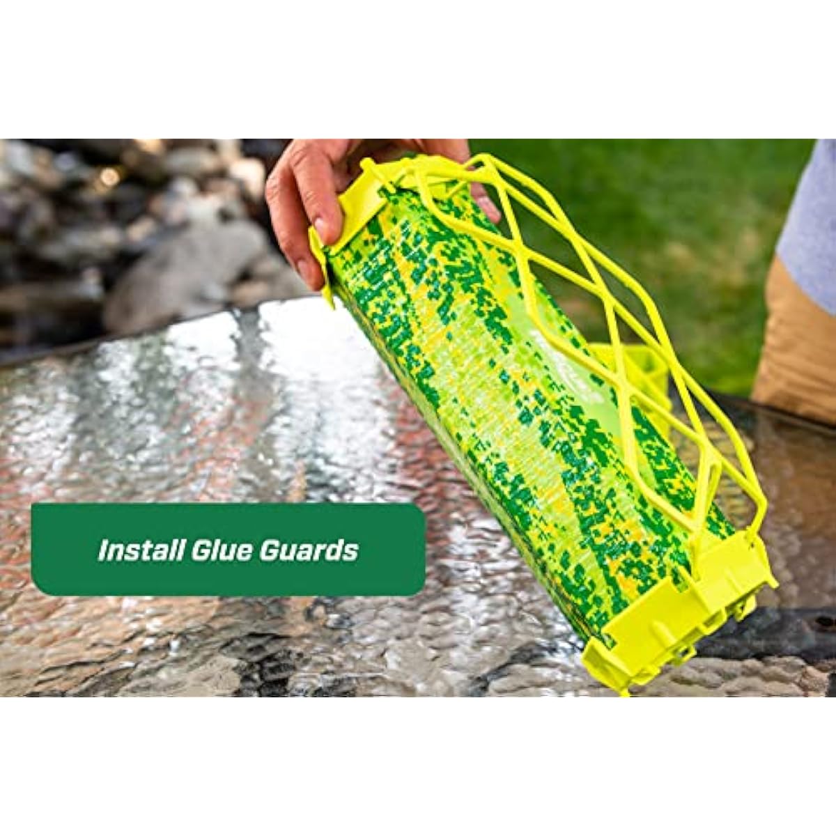 RESCUE! VisiLure® TrapStik for Wasps, Mud Daubers, Carpenter Bees – 2 Pack