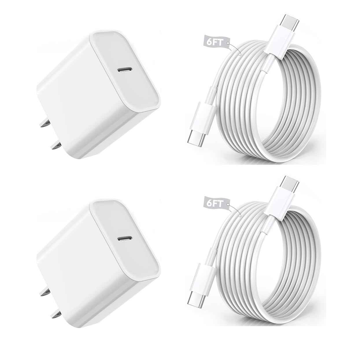 iPhone Fast Charger,Extra Long iPhone Charger Fast Charging 10Foot 2Pack i Phone Chargers 10FT USB C to Lightning Cable Cord Adapter for iPhone 14 Pro Max/14 Plus/13 Mini/13/12/11/X/XR/SE/iPad/AirPods