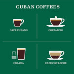 Cafe La Llave Dark Roast Espresso Coffee, 10 oz Bricks, Pack of 4, Cuban Style, Bold & Rich