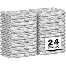 AIDEA Non Scratch Wire Dishcloth 24PK, Wire Dishwashing Rag for Wet and Dry, Washable Dish Rags No Odor, Cleaning Pads Steel Scrubber for Cookware, Sinks, Dishes, Stove Tops, 7"×8"