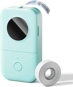 phomemo d30 portable bluetooth mini label printer machine with smartphone app