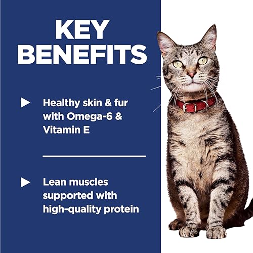 Hills Science Diet Adult 1-6 Dry Cat Food, 16 lb Bag, Chicken Recipe, Premium Nutrition