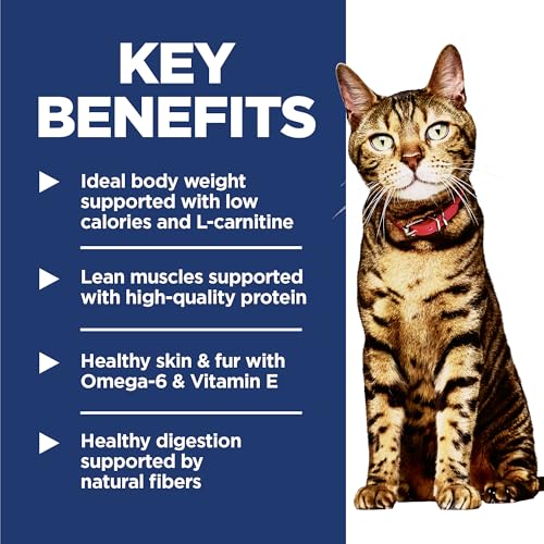 Hills Science Diet Light Adult 1-6 Weight Management Chicken Dry Cat Food 7 lb Bag