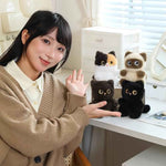 Ditucu Cat Stuffed Animals Cute Soft Plush Dolls Small Plushies Toys Gifts for Kids Grey 6 inch
