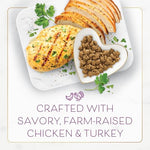 Purina Fancy Feast dry cat food with savory farm-raised chicken and turkey, 12 lb bag