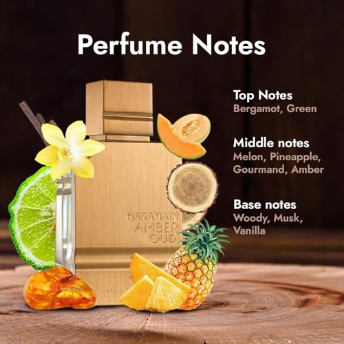 Al Haramain Amber Oud Gold Edition - Arabian Perfume for Women and Men Unisex - Long Lasting Amber - 2 oz