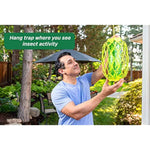RESCUE! VisiLure® TrapStik for Wasps, Mud Daubers, Carpenter Bees – 2 Pack