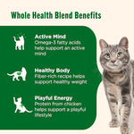 rachael ray nutrish premium natural dry cat food, real chicken & brown rice recipe, 14 pounds