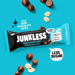 Junkless Classic Chewy Granola Bars Variety Pack Gluten-Free Non-GMO Lower Sugar