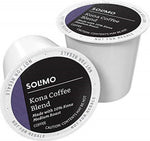 Amazon Solimo Dark Roast Coffee Pods, French Roast, 100 Count, Compatible with Keurig 2.0 K-Cup Brewers