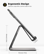 Lamicall Cell Phone Stand for Office Desk - Black