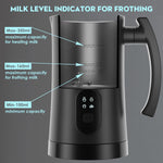 Electric Milk Frother 4 in 1 Automatic Milk Steamer and Foam Maker