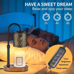 hummingbird dimmable candle warmer lamp with timer adjustable height for scented jar candles home decor